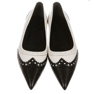 Gucci Brogue Wingtip Flats